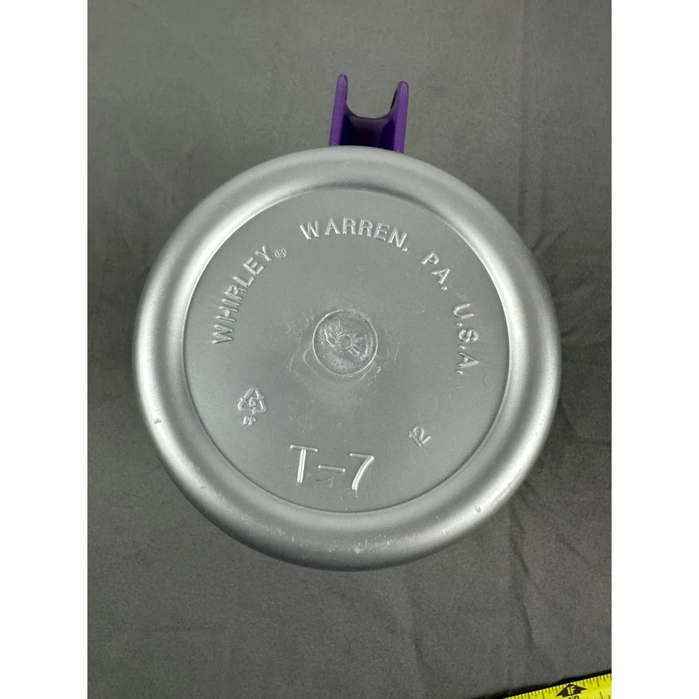 VTG Dollywood 2000 Pigeon Forge TN Whirley Thermo Insulated Plastic Mug Cup Lid
